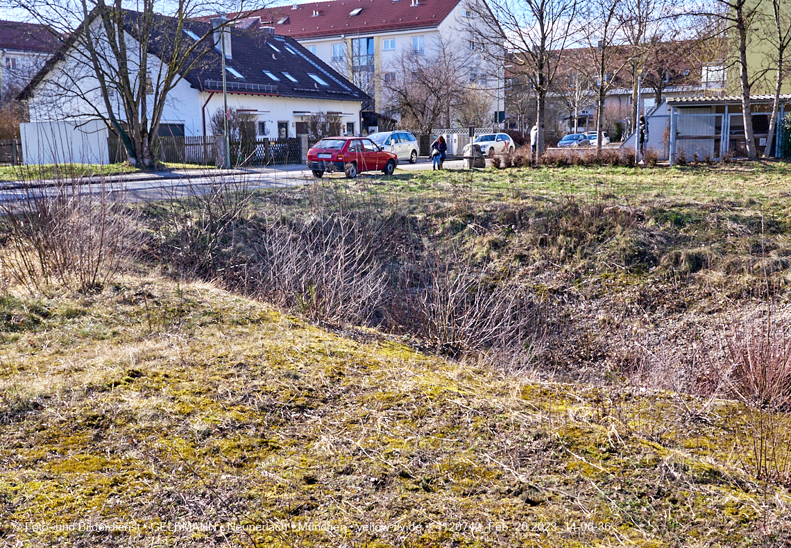 20.20.2023 - der 'verschwundene' Hachinger Bach in Berg am Laim